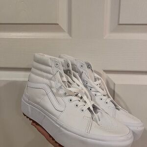 NWOT Vans Classic White High-Tops
